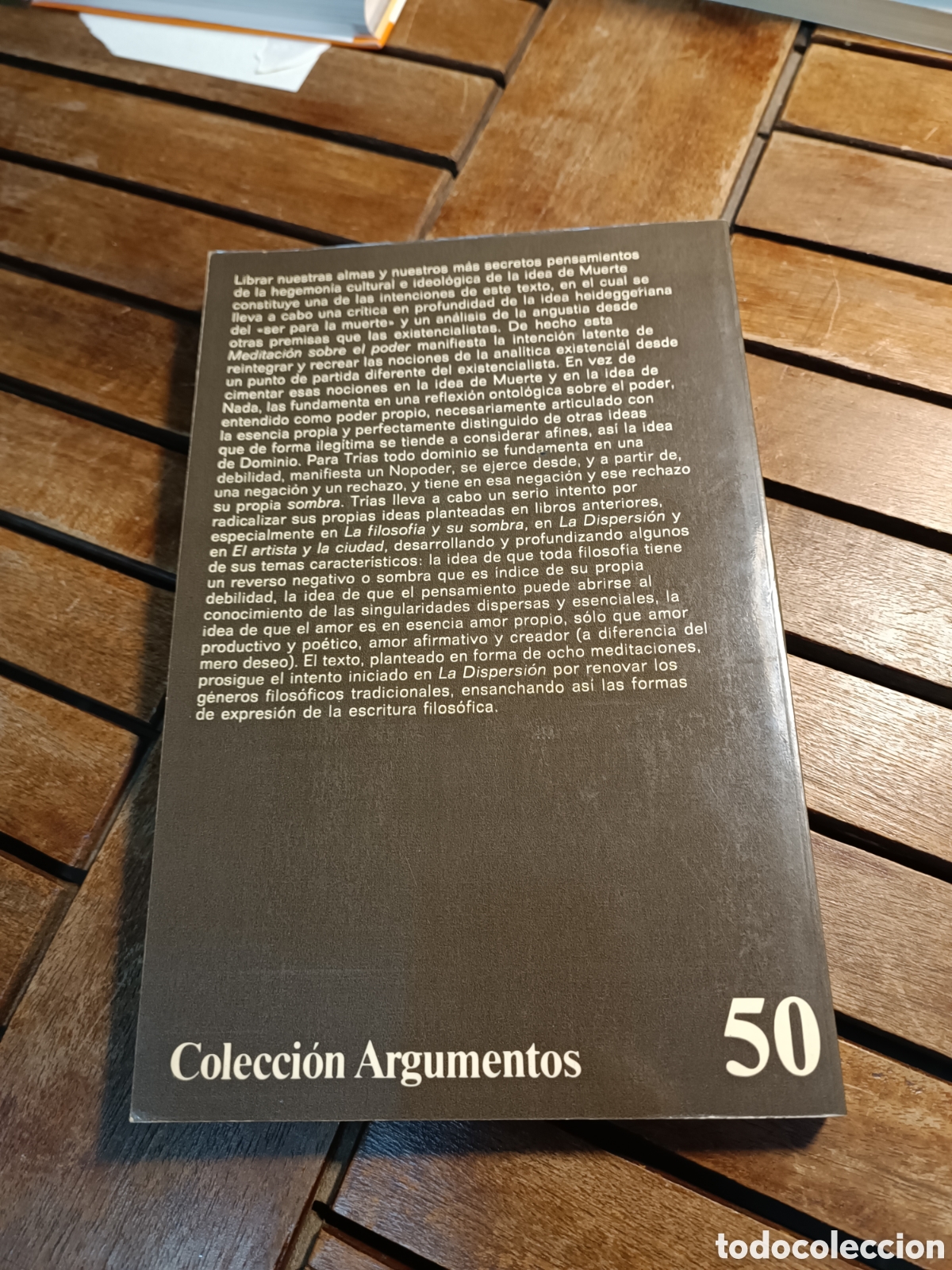 Libros de segunda mano: Meditaci&oacute;n sobre el poder EUGENIO TR&Iacute;AS 1977 anagrama primera edici&oacute;n. - Foto 4