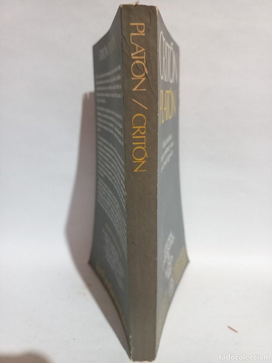 Libros de segunda mano: Plat&oacute;n - Crit&oacute;n - Primera edici&oacute;n - 1973 - Foto 2