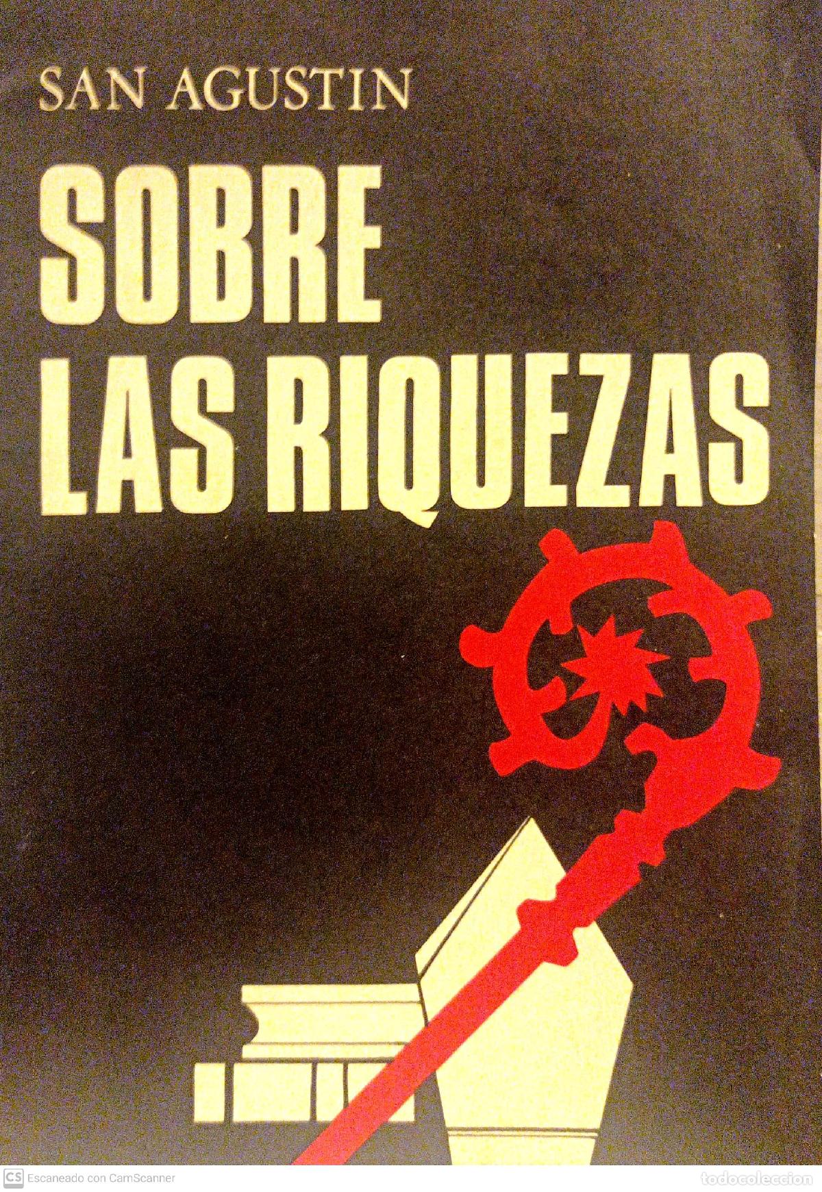 Libros de segunda mano: Sobre las riquezas - San Agust&iacute;n - Foto 1