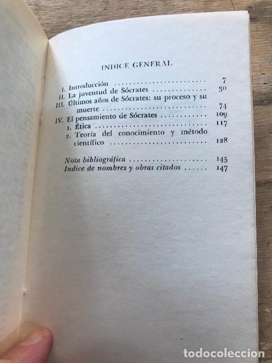 Libros de segunda mano: A.E. TAYLOR. EL PENSAMIENTO DE S&Oacute;CRATES. - Foto 4