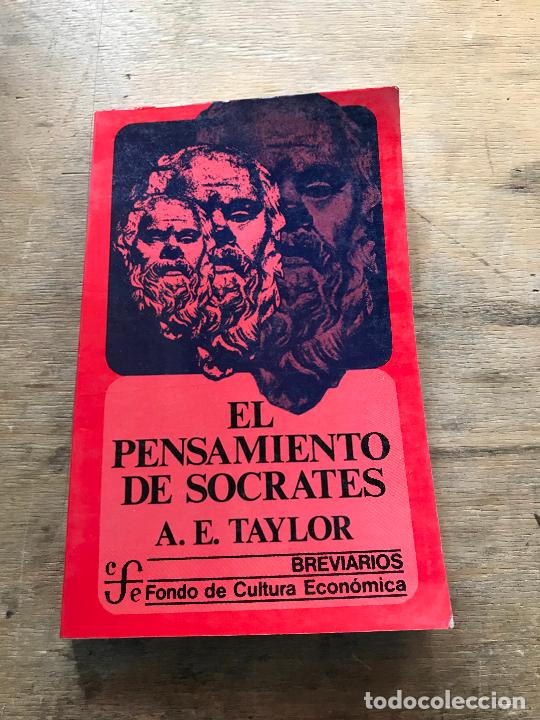 Libros de segunda mano: A.E. TAYLOR. EL PENSAMIENTO DE S&Oacute;CRATES. - Foto 1