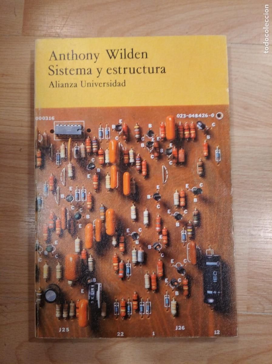 Libros de segunda mano: Sistema y estructura. Anthony Wilden - Foto 1