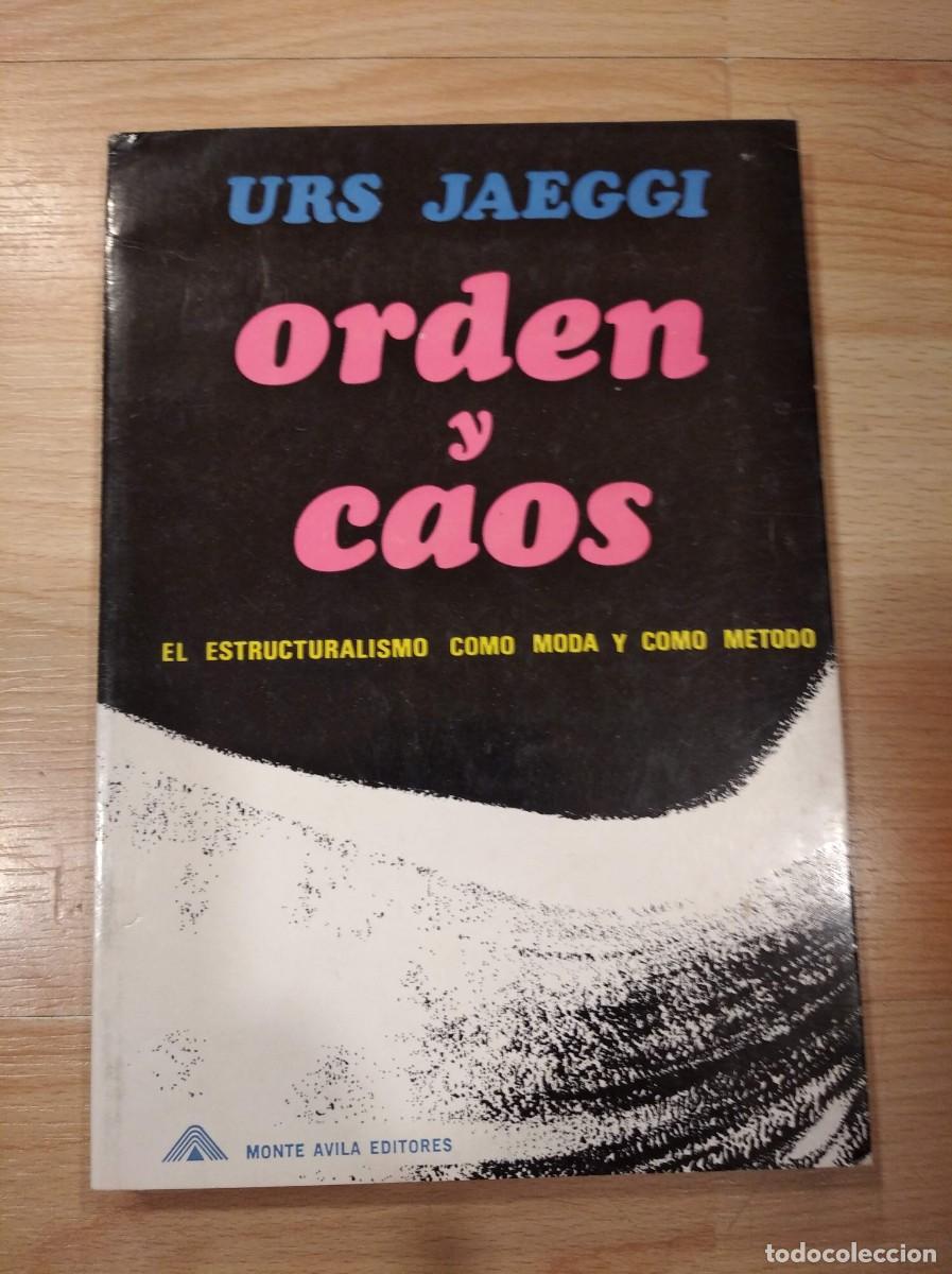 Libros de segunda mano: Orden y caos. Urs Jaeggi - Foto 1