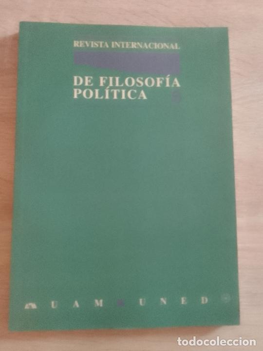 Livres d'occasion: VV.AA.: Revista Internacional de Filosof&iacute;a Pol&iacute;tica n&ordm; 6 (1995)