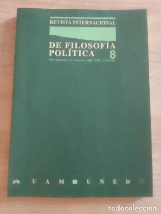 Livres d'occasion: VV.AA.: Revista Internacional de Filosof&iacute;a Pol&iacute;tica n&ordm; 6 (1996)