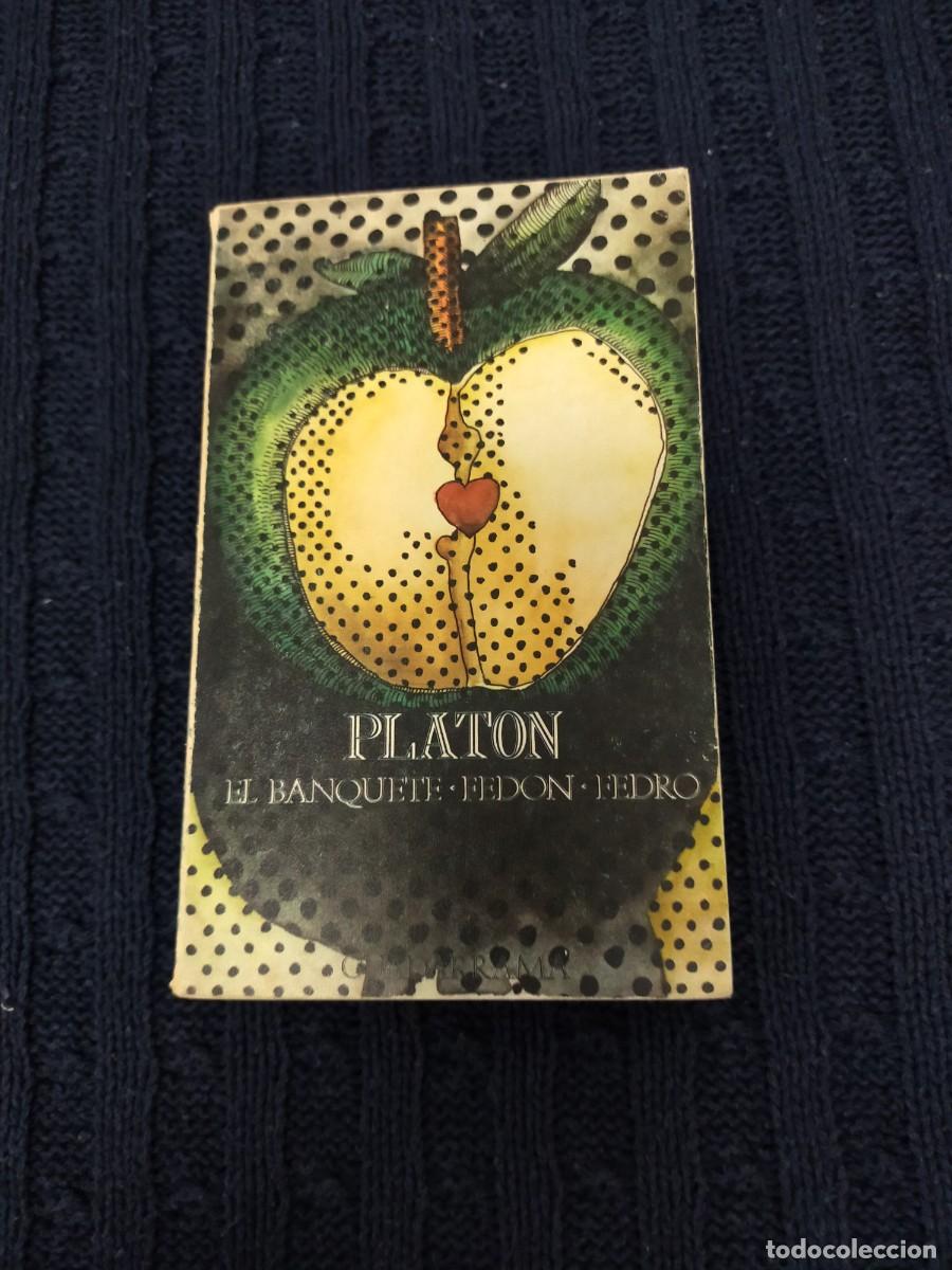 Libros de segunda mano: Plat&oacute;n-El Banquete-Fedon-Fedro - Foto 1