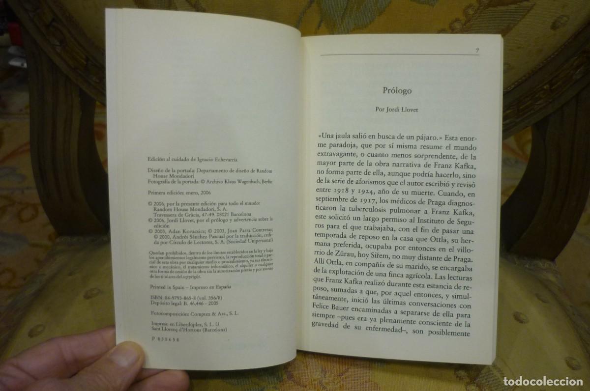 Libros de segunda mano: FRANZ KAFKA: AFORISMOS. - Foto 6