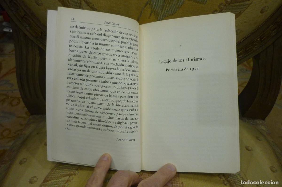 Libros de segunda mano: FRANZ KAFKA: AFORISMOS. - Foto 7