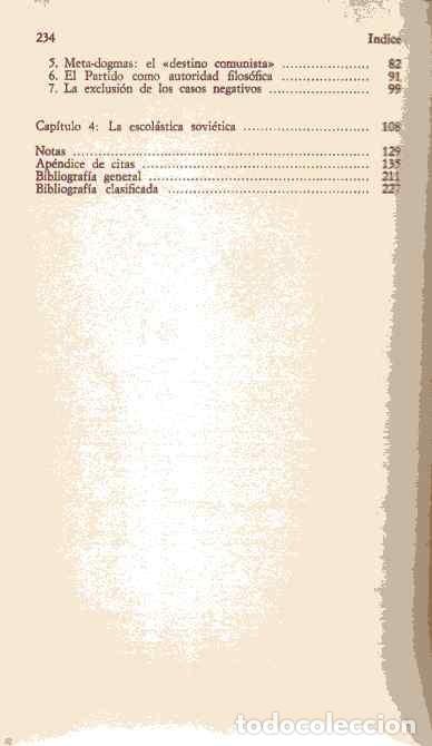 Libros de segunda mano: LA ESCOL&Aacute;STICA SOVI&Eacute;TICA - THOMAS J. BLAKELEY - Foto 4