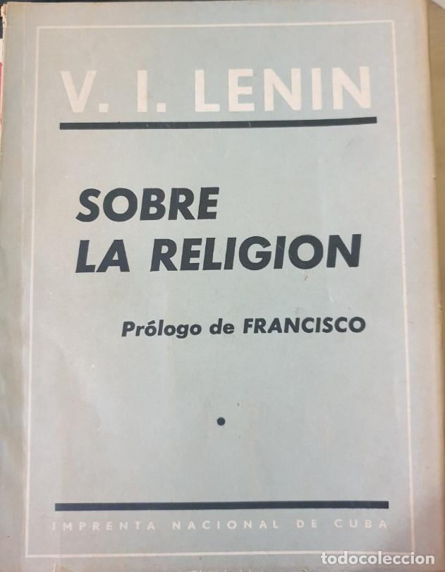 Libros de segunda mano: SOBRE LA RELIGION. - LENIN, V.I. - Foto 1