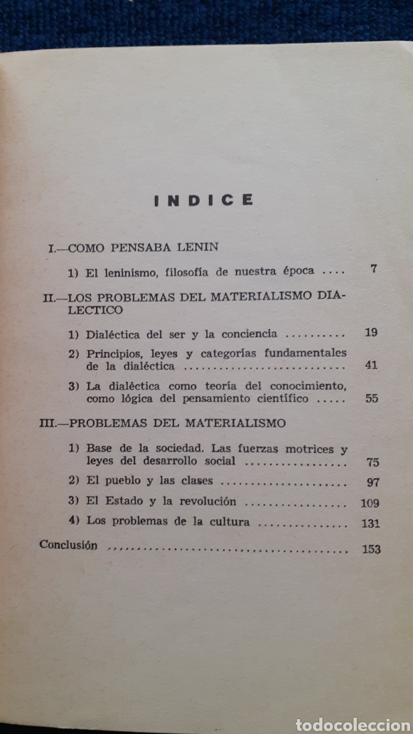 Libros de segunda mano: LENIN Y LA FILOSOF&Iacute;A. - SPIRKIN, A. G - Foto 4