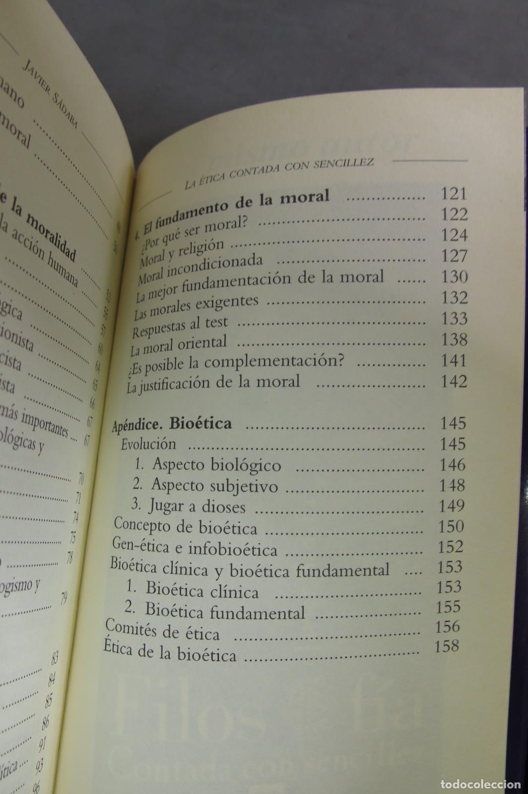 Libros de segunda mano: &Eacute;tica. Contada con sencillez. S&aacute;daba - Foto 4