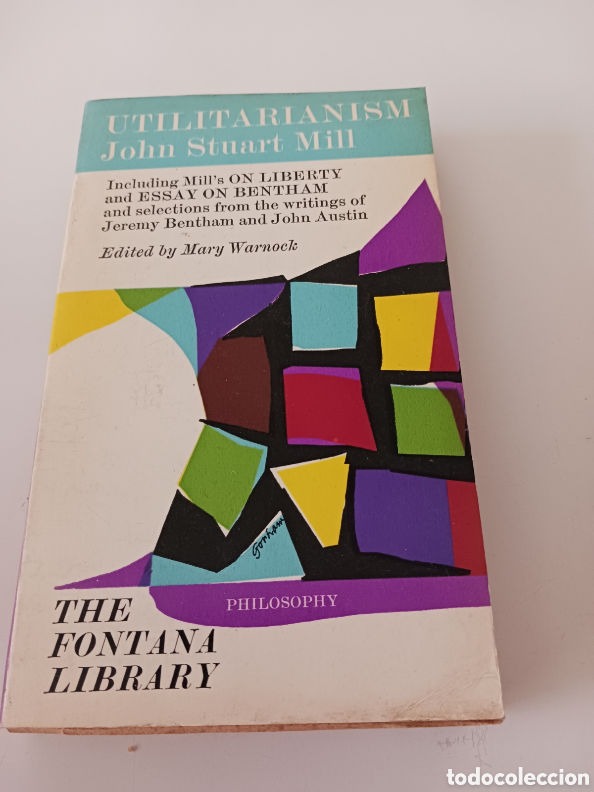 Libros de segunda mano: Utilitarianism John Stuart Mill 1970 ingl&eacute;s - Foto 1