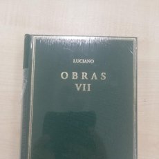 Libros de segunda mano: OBRAS. VOLUMEN VII, HIPIAS O LAS TERMAS; SOBRE LA SALA; PROMETEO; LUCIANO DE SAMOSATA