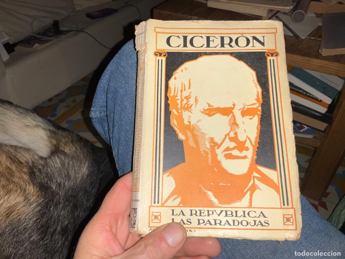 Libros de segunda mano: La rep&uacute;blica - Las paradojas - Cicer&oacute;n - Foto 1