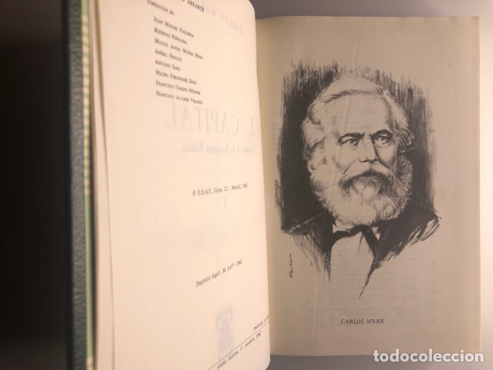 Libros de segunda mano: EL CAPITAL. MARX. EDAF - Foto 6