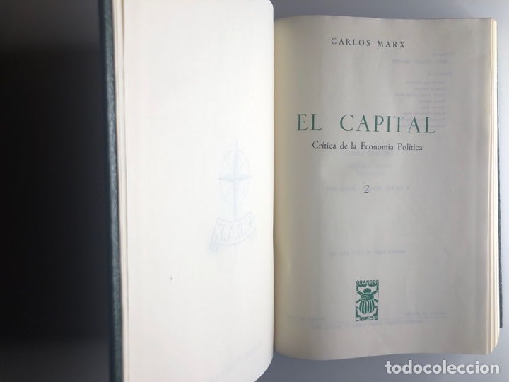 Libros de segunda mano: EL CAPITAL. MARX. EDAF - Foto 7