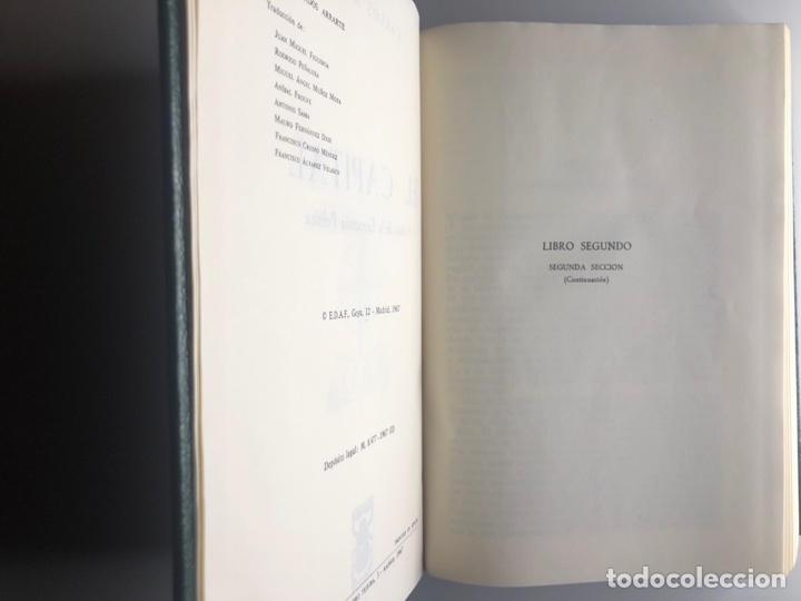 Libros de segunda mano: EL CAPITAL. MARX. EDAF - Foto 8
