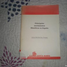 Libros de segunda mano: PRINCIPALES MOVIMIENTOS FILOSÓFICOS EN ESPAÑA;JUANA SÁNCHEZ-GEU;SANTA MARÍA;1991. Lote 388882114
