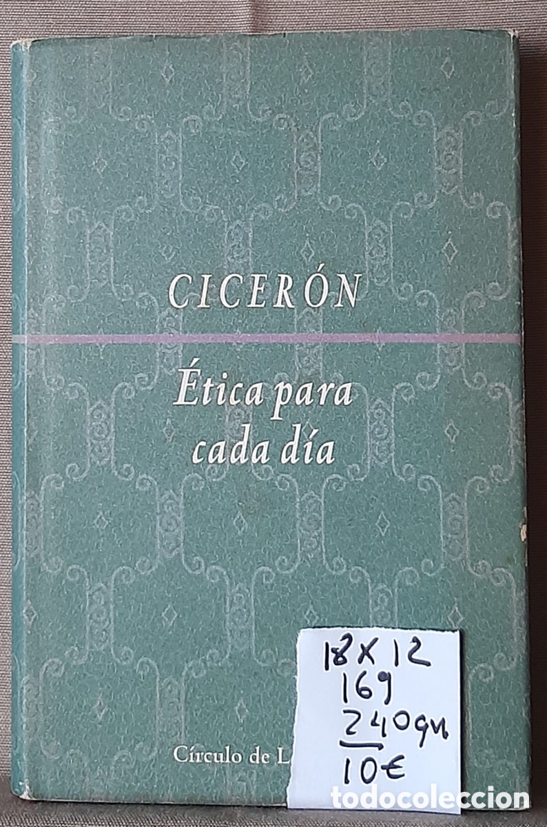 Libros de segunda mano: Etica para cada d&iacute;a. Cicer&oacute;n. - Foto 1