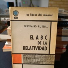 Libros de segunda mano: EL ABC DE LA RELATIVIDAD - BERTRAND RUSSELL PRIMERA EDICIÓN ARGENTINA