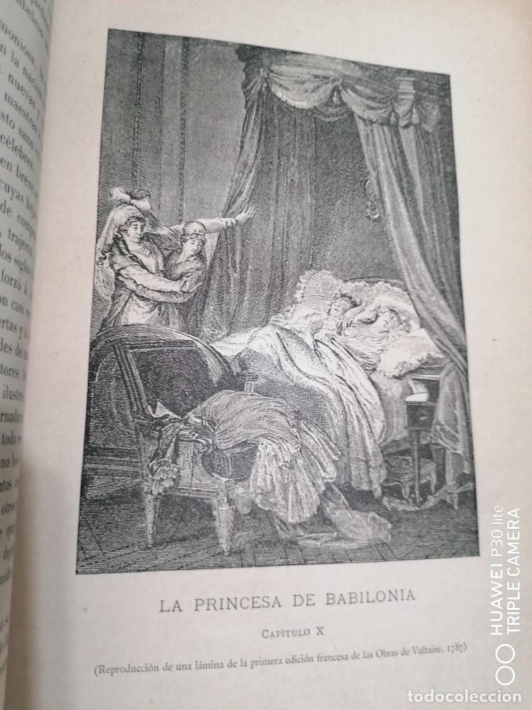 Libros de segunda mano: OBRAS COMPLETAS DE VOLTAIRE EN 4 TOMOS 1892 - Foto 5