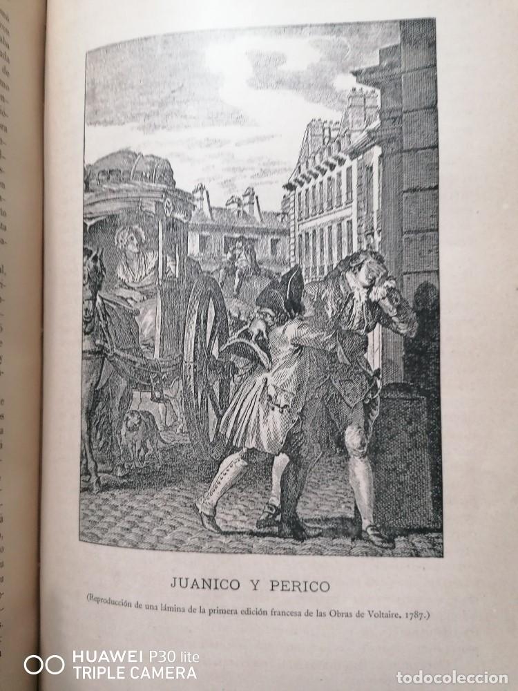 Libros de segunda mano: OBRAS COMPLETAS DE VOLTAIRE EN 4 TOMOS 1892 - Foto 6