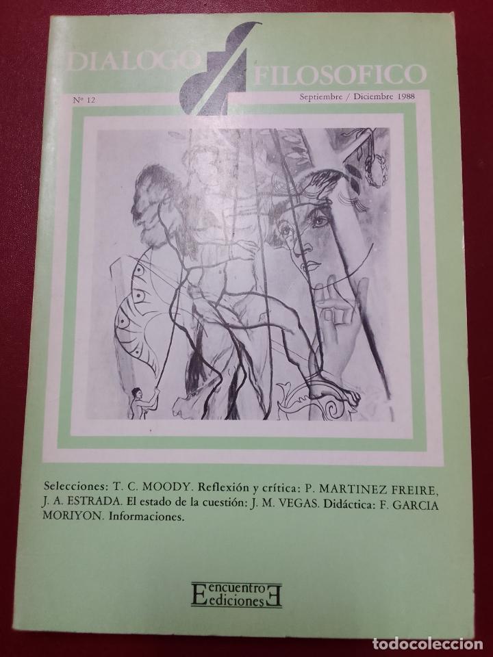 Gebrauchte B&uuml;cher: Di&aacute;logo filos&oacute;fico n&ordm; 12 (Septiembre-Diciembre 1988)