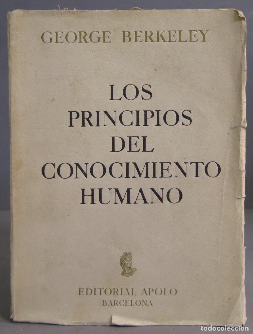 Libros de segunda mano: Los principios del conocimiento humano. Berkeley - Foto 1