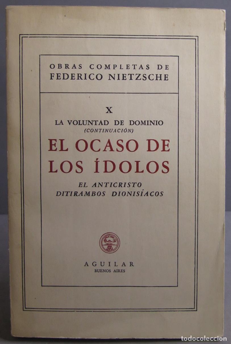 Libros de segunda mano: el ocaso de los idolos. nietzsche - Foto 1
