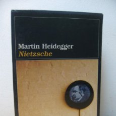 Libros de segunda mano: MARTIN HEIDEGGER. NIETZCHE I-II. 2 LIBROS. VOLUMEN 887. EDITORIAL DESTINO. 2000.. Lote 394206219