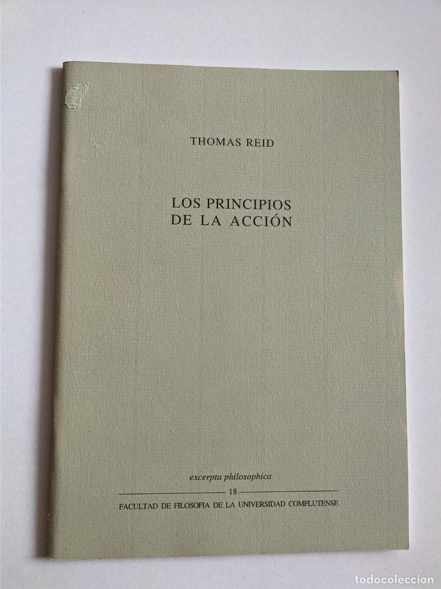 Libros de segunda mano: THOMAS REID - LOS PRINCIPIOS DE LA ACCION - Foto 1