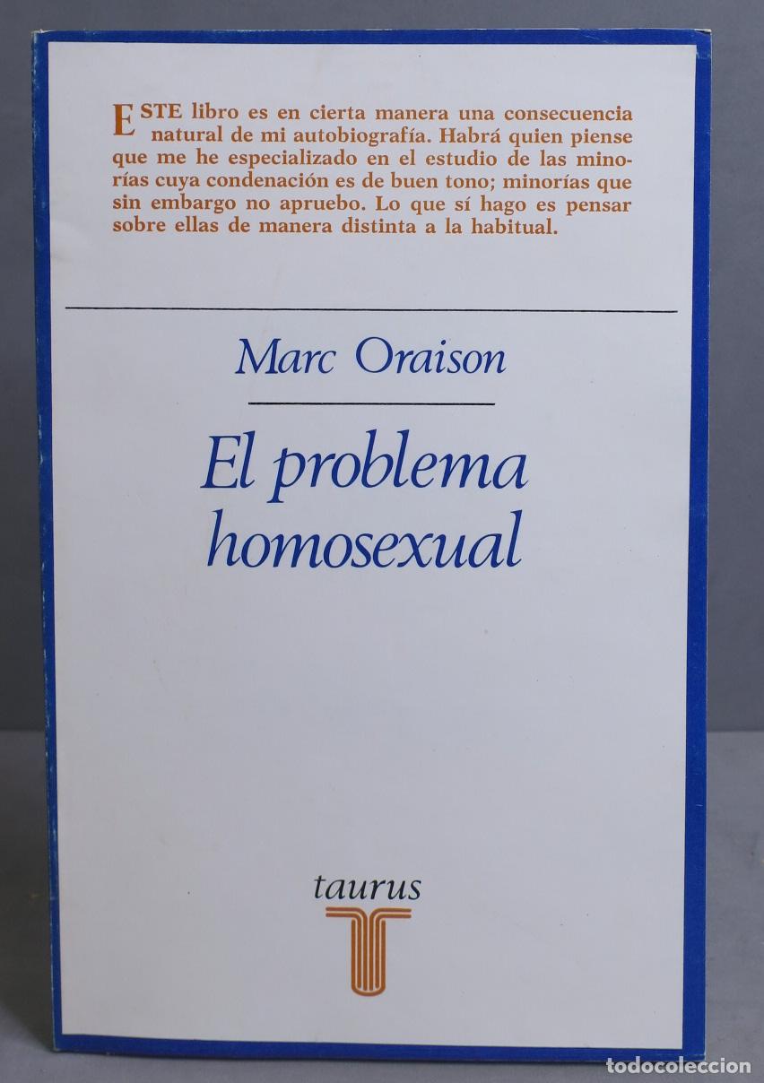 Libros de segunda mano: EL PROBLEMA HOMOSEXUAL. Oraison - Foto 1