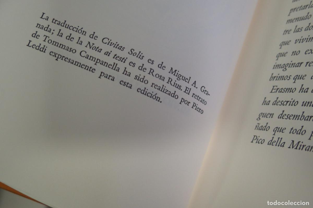 Libros de segunda mano: LA CIUDAD DEL SOL. CAMPANELLA - Foto 3