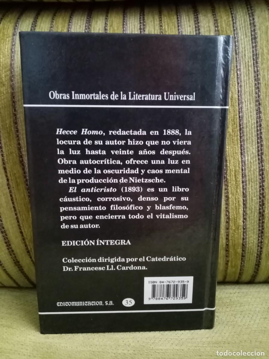 Libros de segunda mano: ECCE HOMO/ EL ANTICRISTO - Foto 3