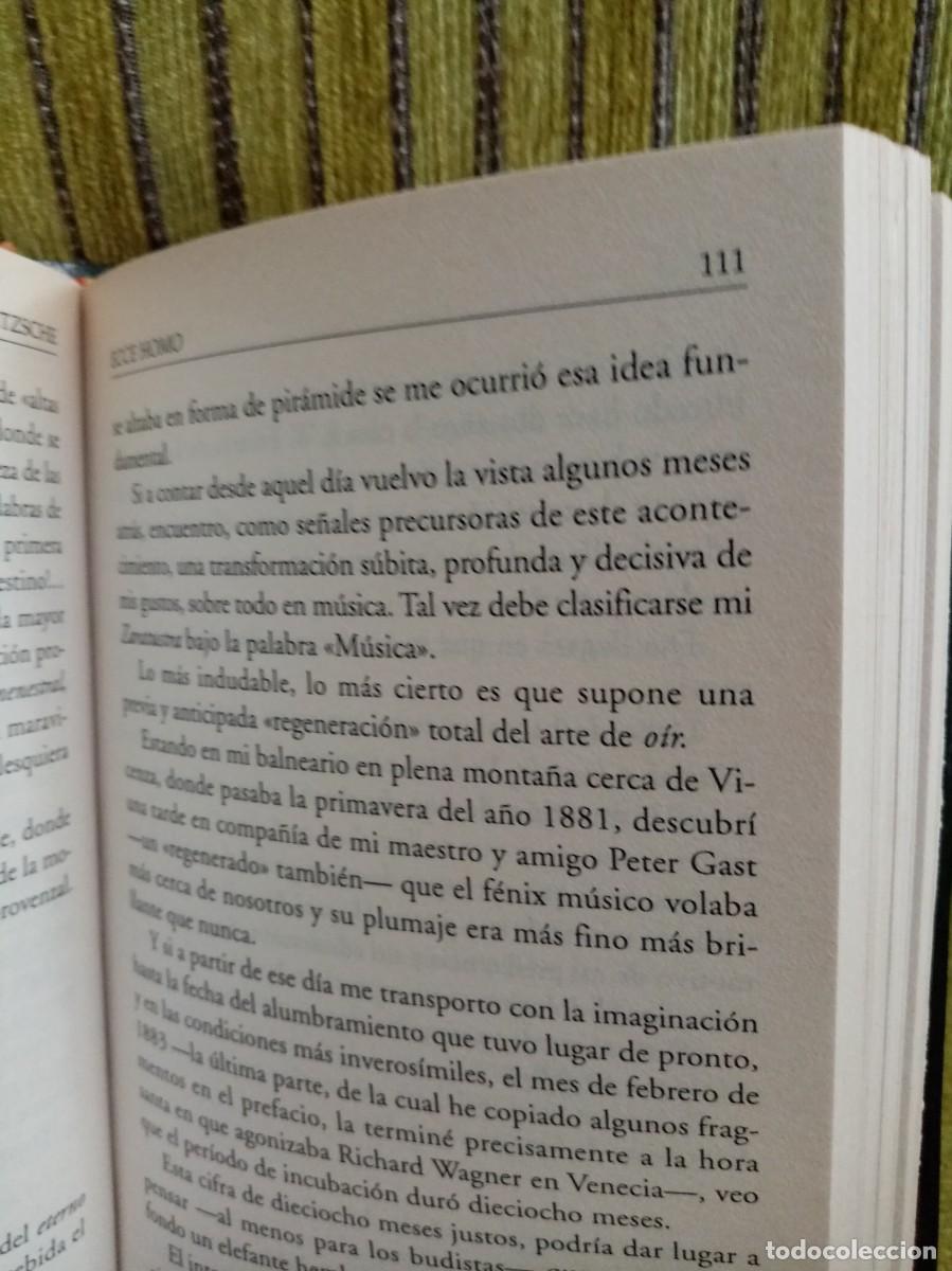 Libros de segunda mano: ECCE HOMO/ EL ANTICRISTO - Foto 9