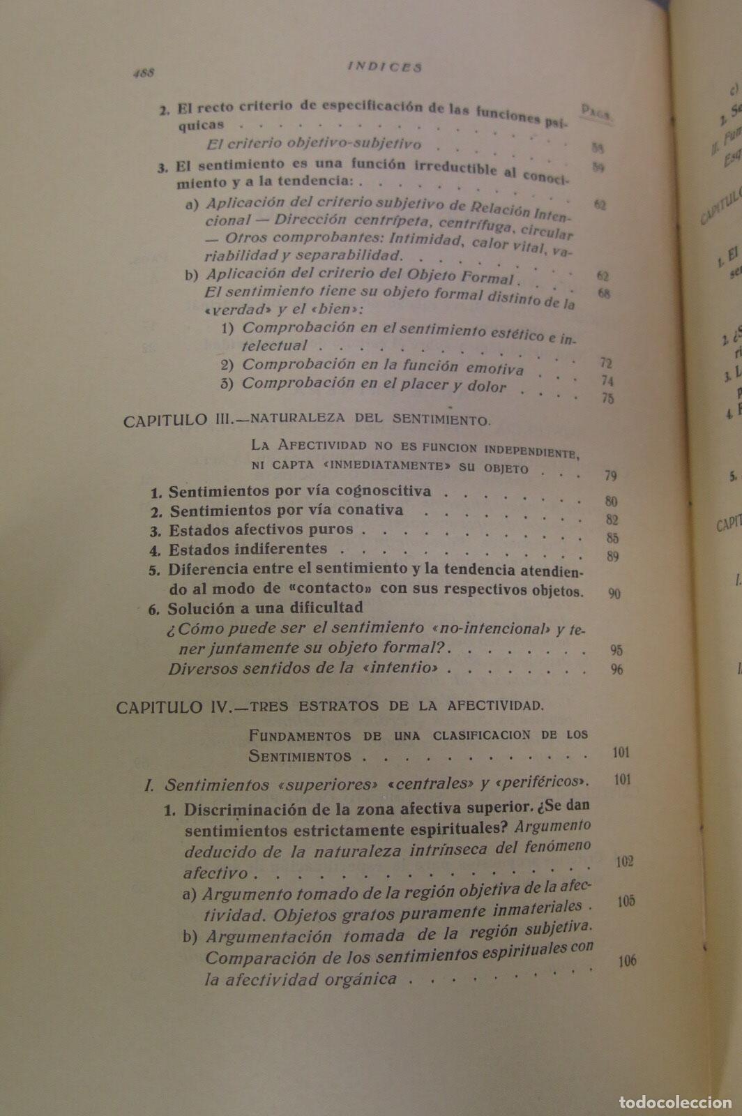 Libros de segunda mano: Metaf&iacute;sica del sentimiento. Rold&aacute;n, SJ - Foto 3
