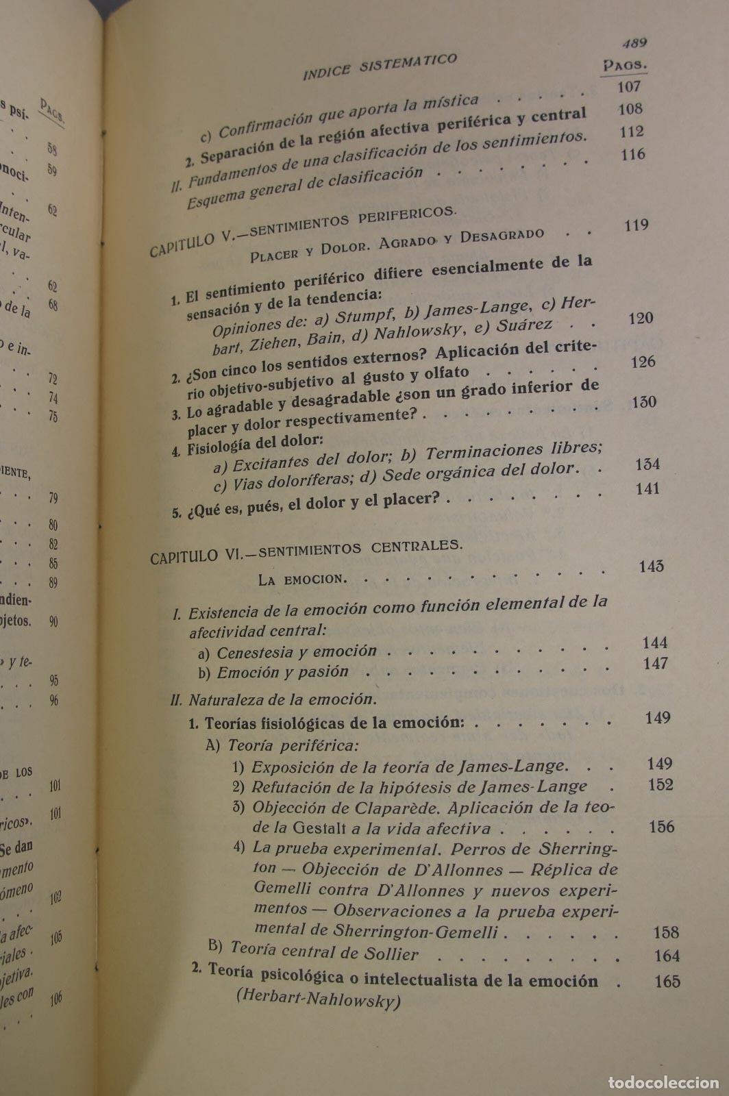 Libros de segunda mano: Metaf&iacute;sica del sentimiento. Rold&aacute;n, SJ - Foto 4