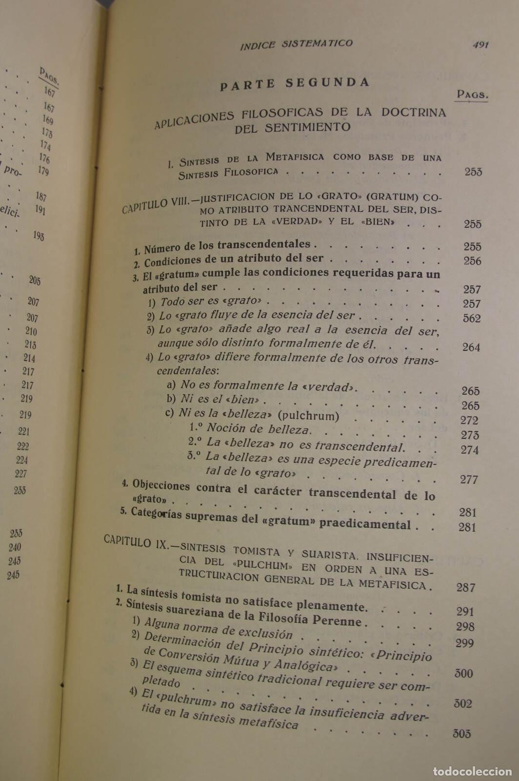 Libros de segunda mano: Metaf&iacute;sica del sentimiento. Rold&aacute;n, SJ - Foto 6