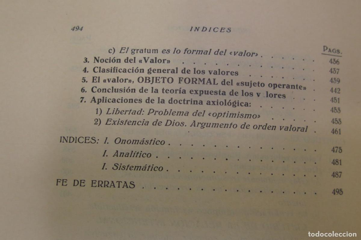 Libros de segunda mano: Metaf&iacute;sica del sentimiento. Rold&aacute;n, SJ - Foto 9