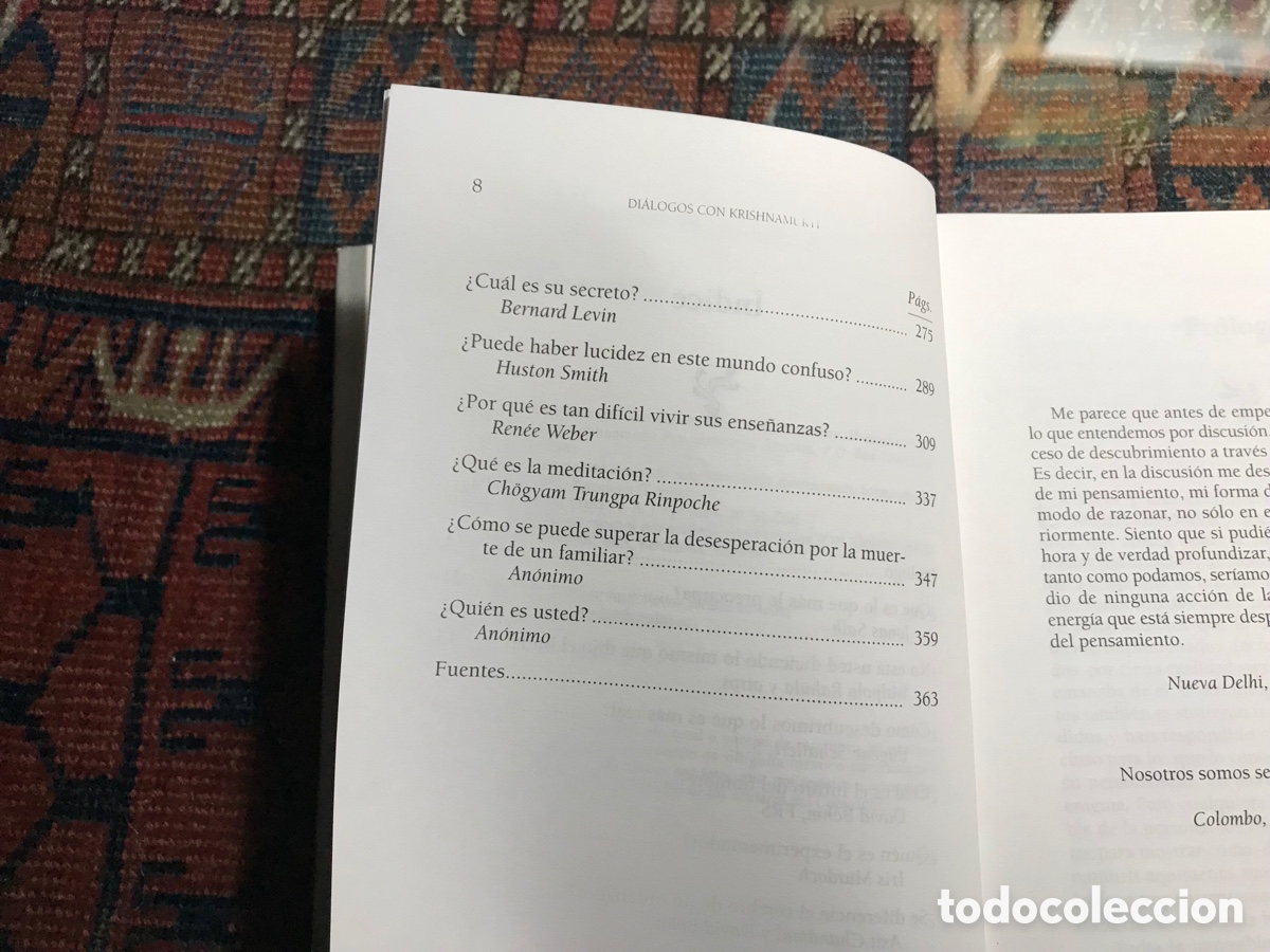Libros de segunda mano: Di&aacute;logos con Krishnamurti - Foto 5
