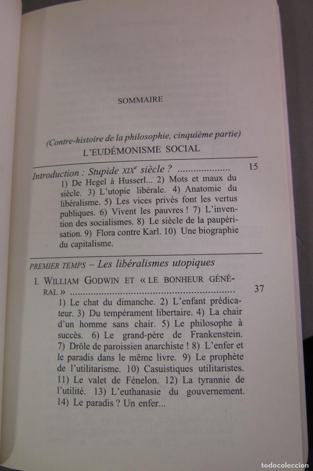 Libros de segunda mano: L&acute;Eudemonisme Social. M Onfray - Foto 2