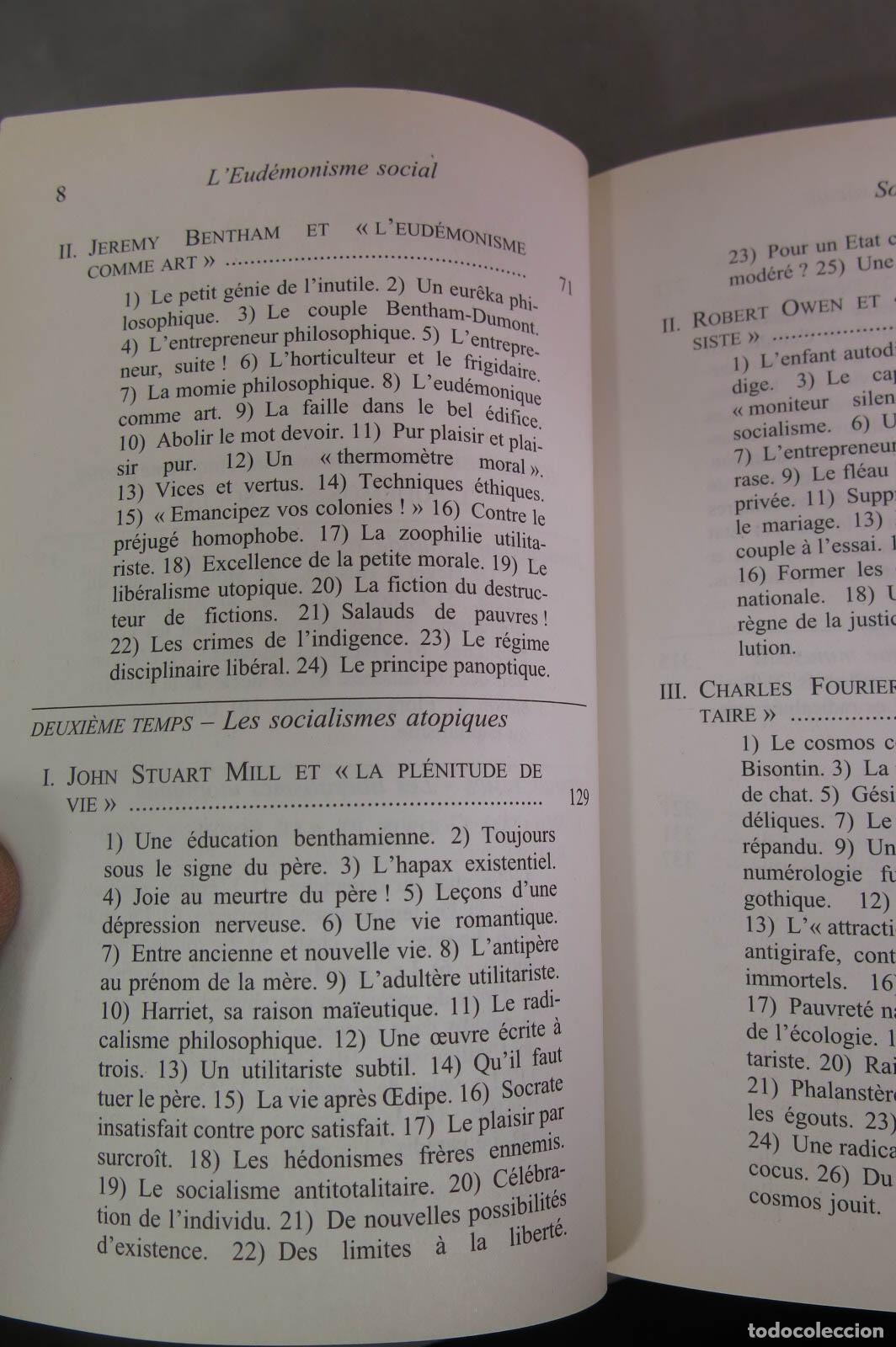 Libros de segunda mano: L&acute;Eudemonisme Social. M Onfray - Foto 3