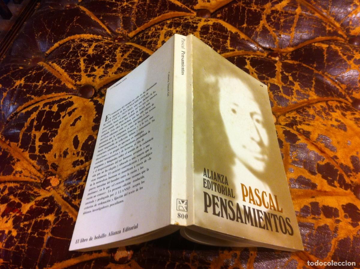 Libros de segunda mano: PASCAL. PENSAMIENTOS. ED. ALIANZA, 1980 - Foto 1