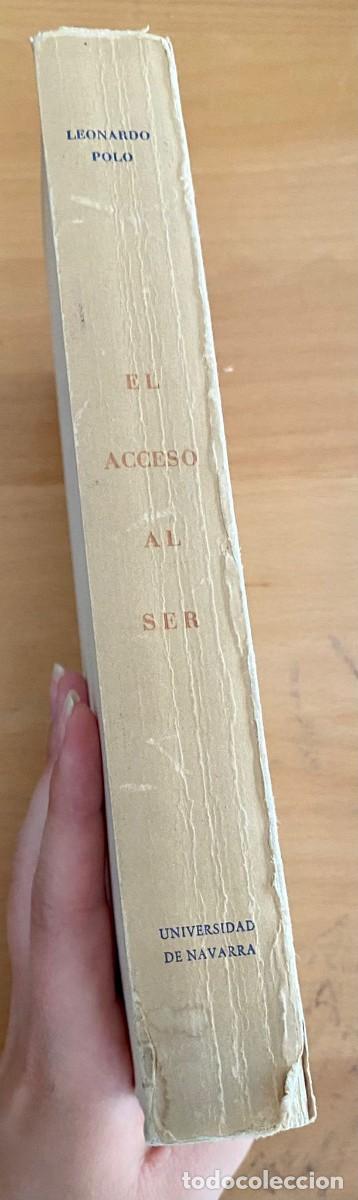 Libros de segunda mano: El acceso al ser, de Leonardo Polo - Foto 3