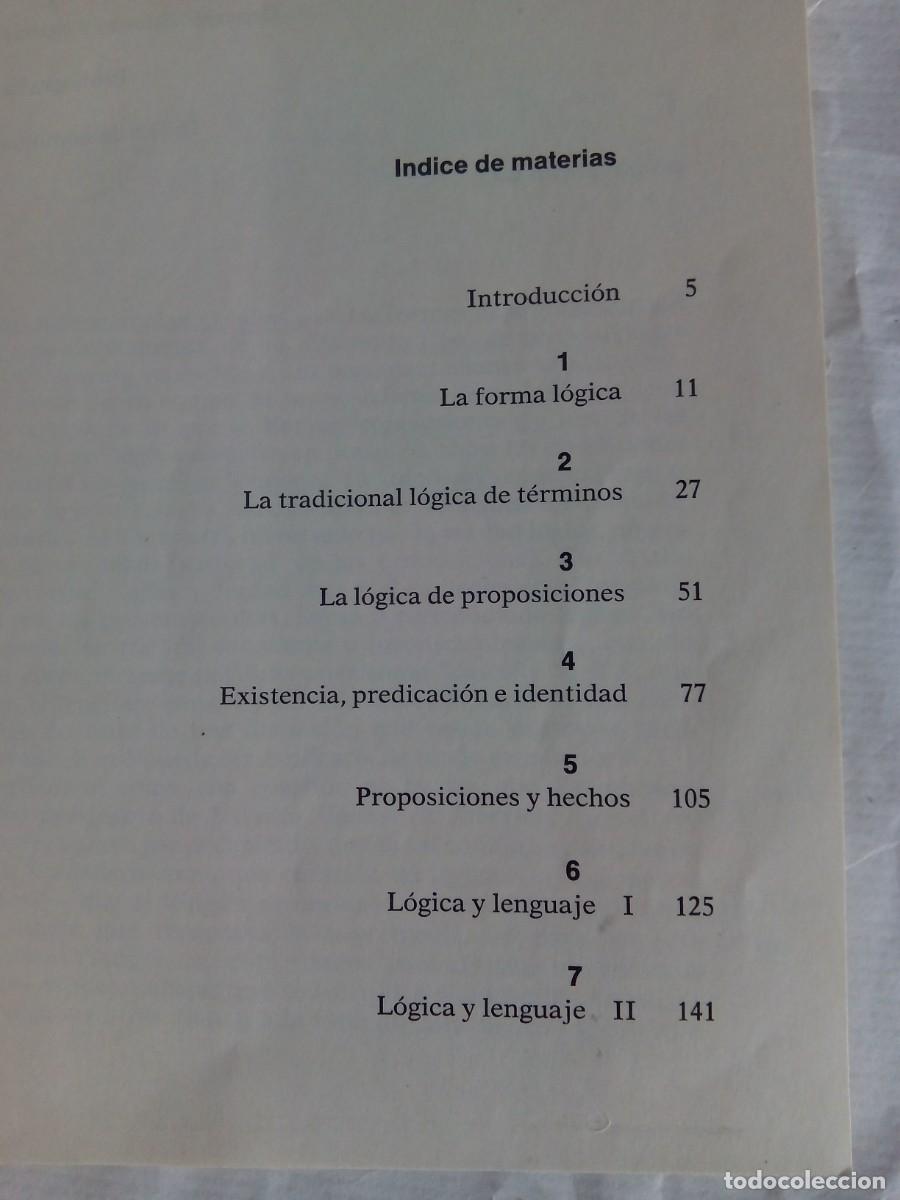 Libros de segunda mano: INTRODUCCI&Oacute;N A LA L&Oacute;GICA / DAVID MITCHELL - Foto 4