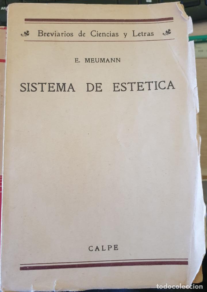 Libros de segunda mano: SISTEMA DE ESTETICA. - NEUMANN, E. - Foto 1