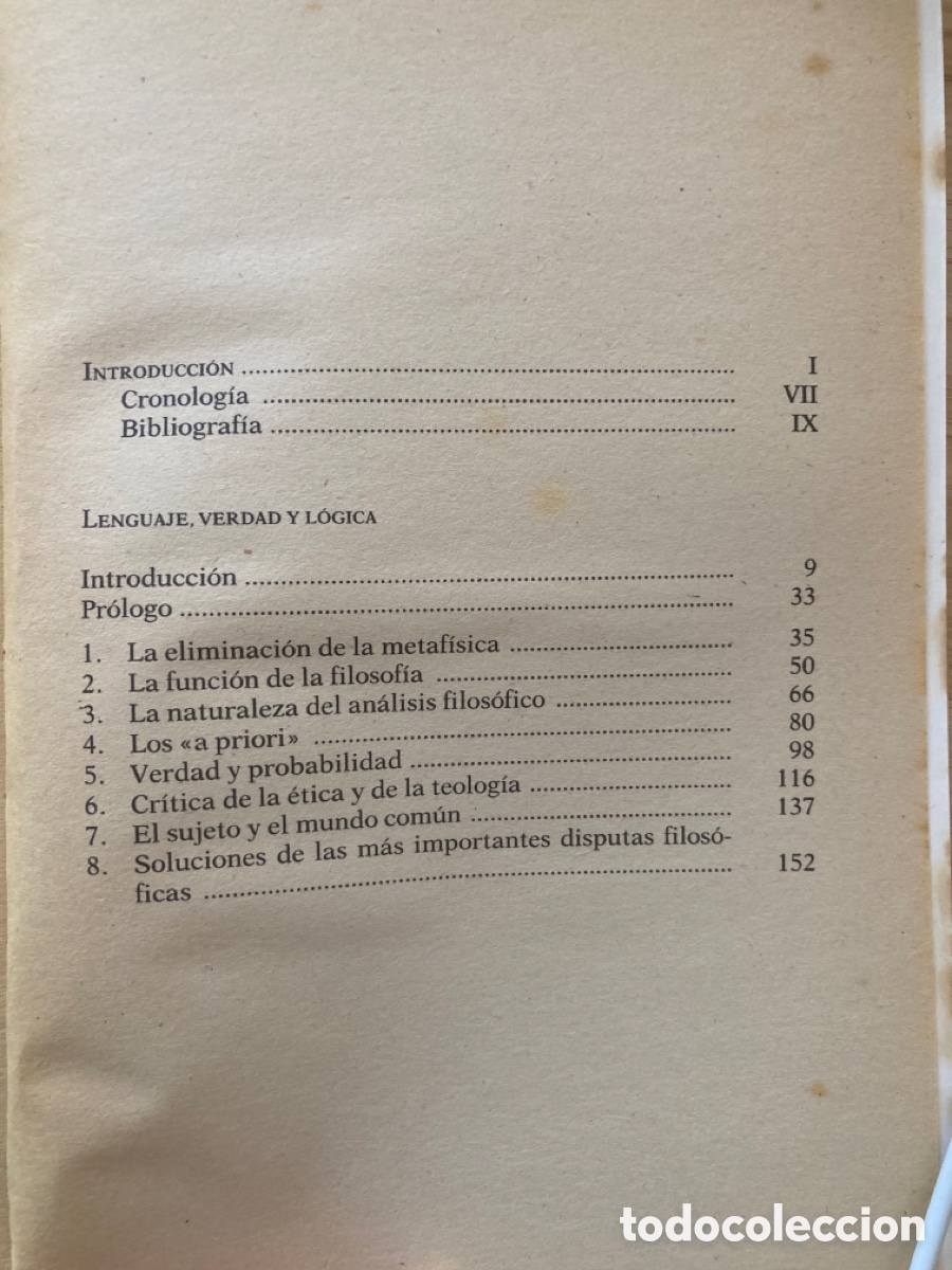 Libros de segunda mano: Lenguaje, verdad y l&oacute;gica - Foto 4