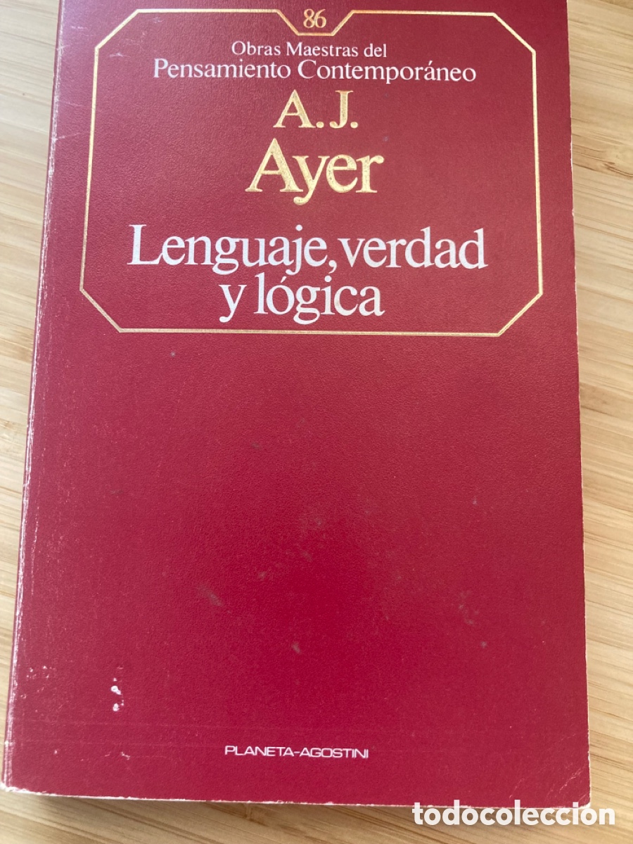 Libros de segunda mano: Lenguaje, verdad y l&oacute;gica - Foto 1