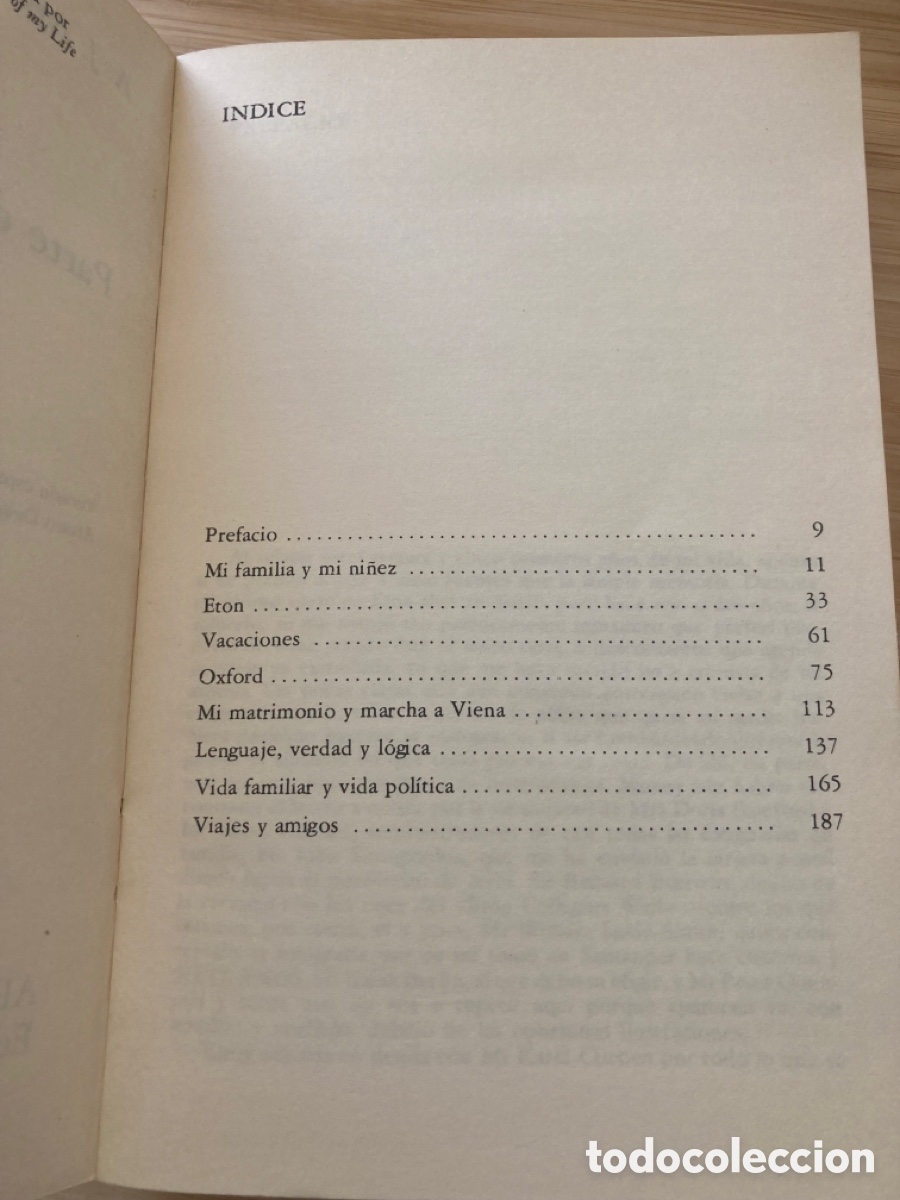 Libros de segunda mano: Parte de mi vida. A. J. Ayer - Foto 3